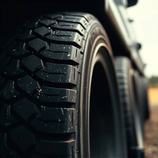 Close up of tires